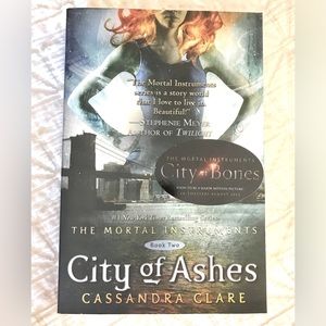 City of Ashes book
by Cassandra Clare 
(Part of the The Mortal Instruments (#2)